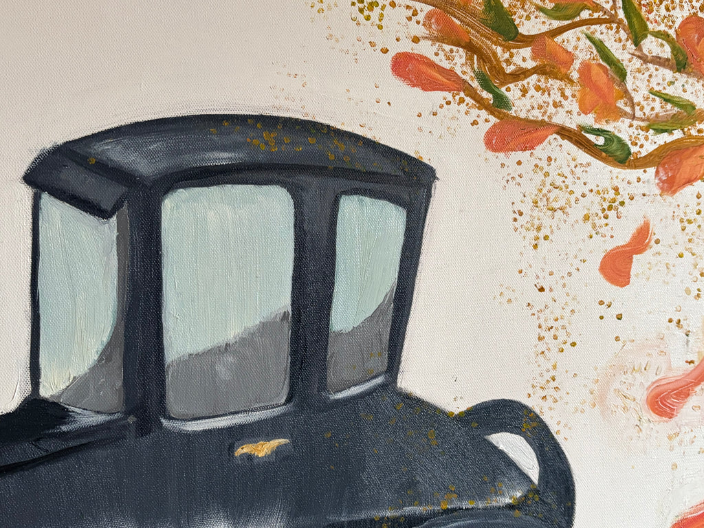 Vintage Classic Car Painting