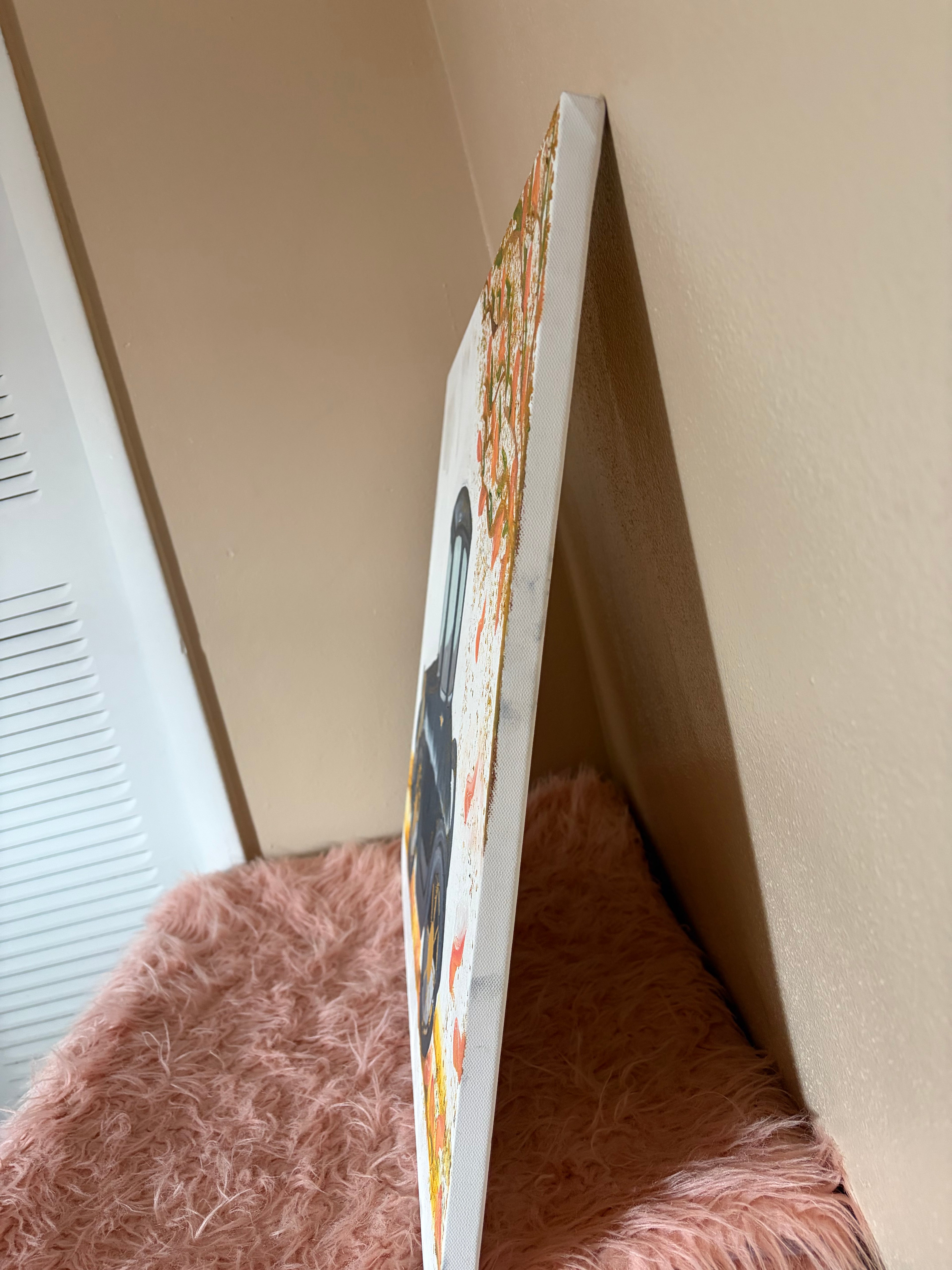 Vintage Classic Car Painting